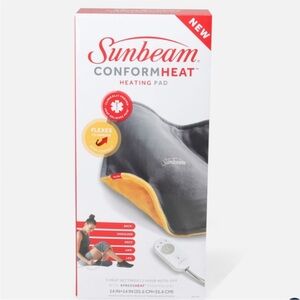 NWT Sunbeam ConformHeat Heating Pad 14x14”
